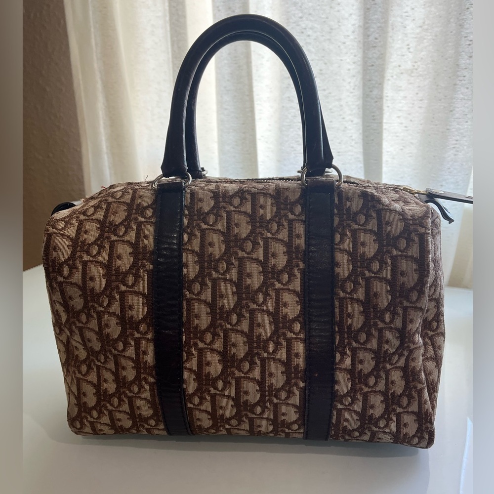 CHRISTIAN DIOR MONOGRAM BROWN VINTAGE TROTTER